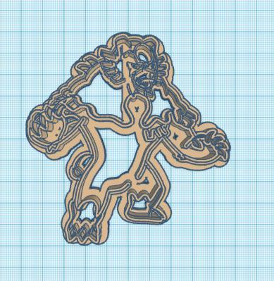 Pokemon: Blood Moon Ursaluna Cookie Cutter