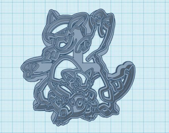 Pokemon: Mega Kangaskhan Cookie Cutter