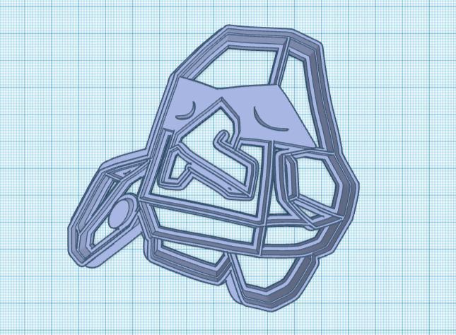 Pokemon: Nosepass Cookie Cutter