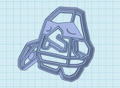 Pokemon: Nosepass Cookie Cutter