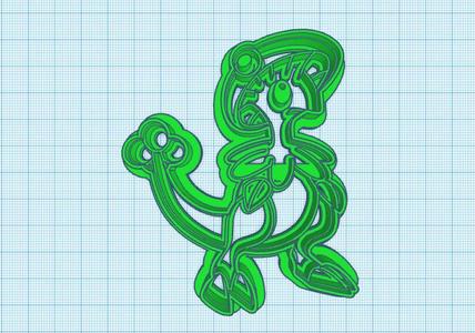 Pokemon: Breloom Cookie Cutter