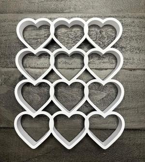 Hearts Multicutter Cookie Cutter
