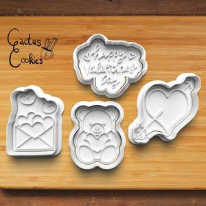 valentines Cookie Cutter set 0501