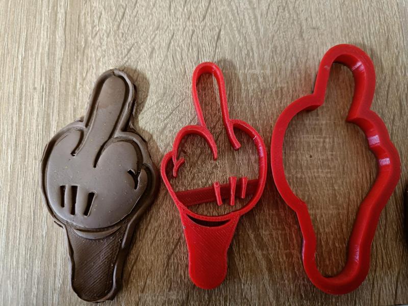 GET OUT  ! cookie cutter