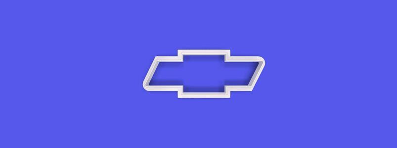 Chevrolet Logo Cookie Cutter