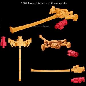 1961 Tempest transaxle - Chassis parts