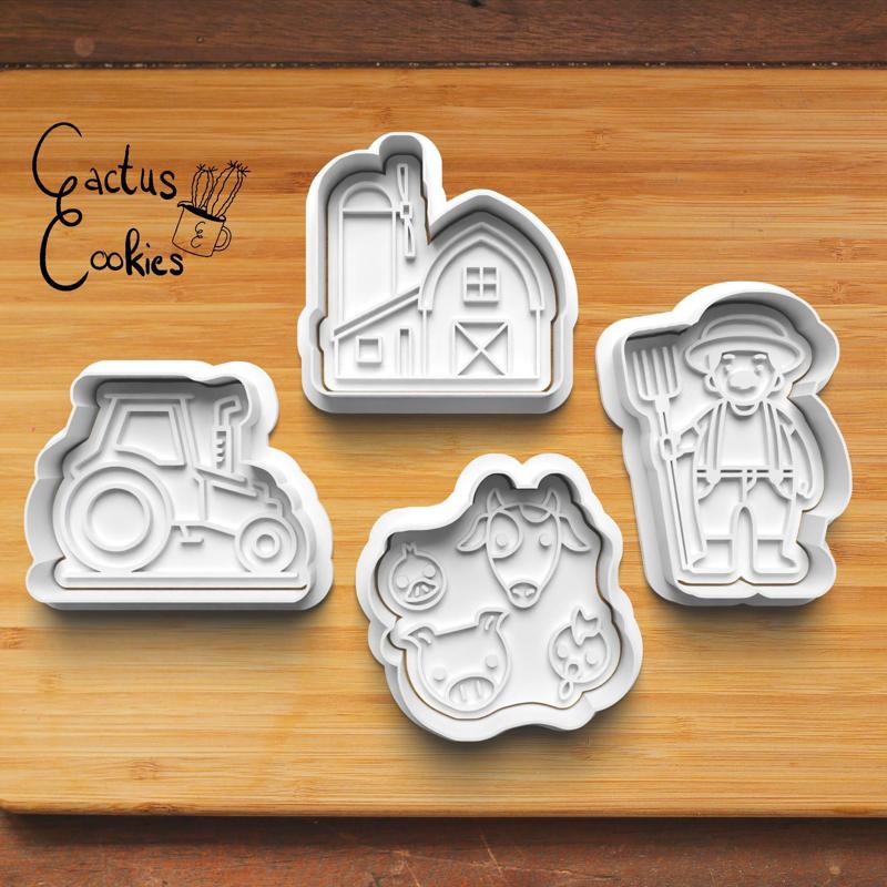 farm Cookie Cutter set 0627