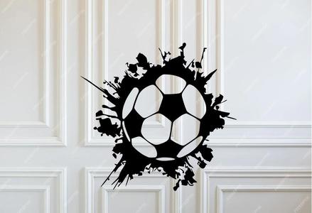 soccer ball wall decoration wall decoration realistic dinosaur art