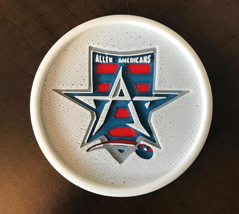 Allen Americans Hockey Coaster