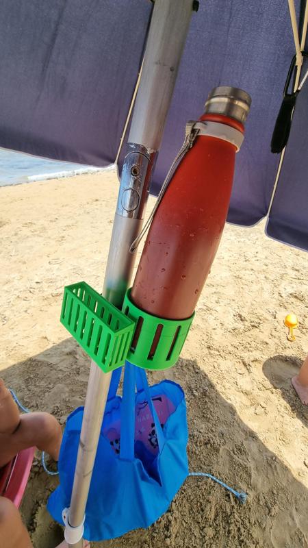smartphone bottle bag hanger for umbrella