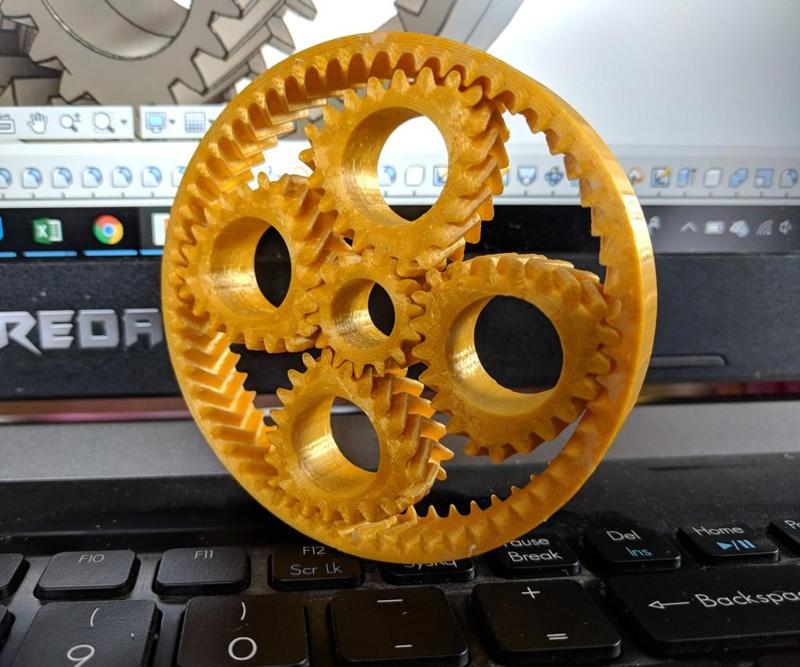 Reuleaux Triangle Bearing Gears