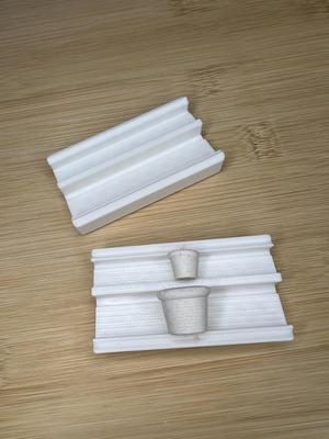 3D MODEL OF POT BEAD ROLLER 10 MM, 15 MM FOR POLYMER CLAY.