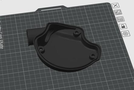482404 - Variator Cover, Aprilia, Derbi, Moto Guzzi, Vespa, Gilera, Piaggio