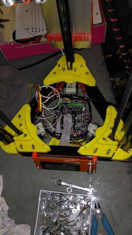 MiniKossel 220mm bedbracket