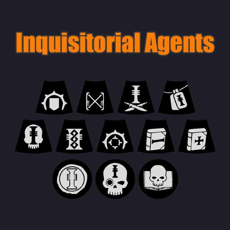 Inquisitorial Agents Tokens - Kill Team 2024