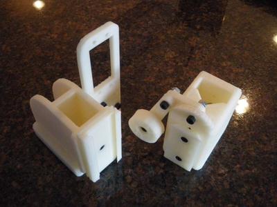 Printable Linear Slide Rail for Printable Unicorn Pen Plotter
