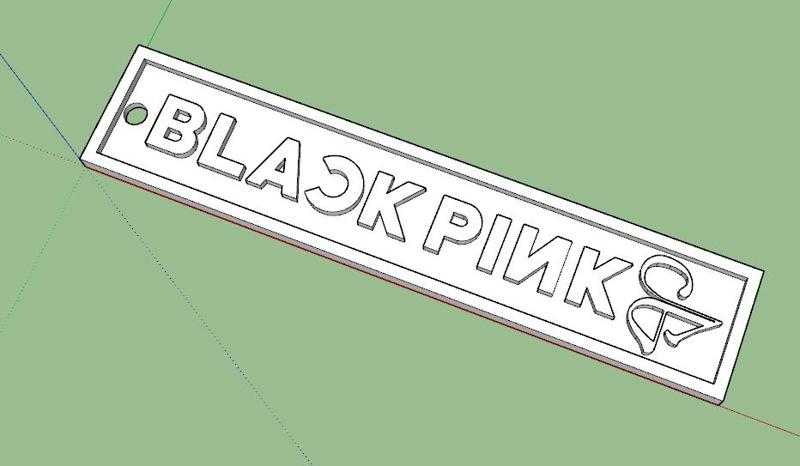 Black Pink keychain
