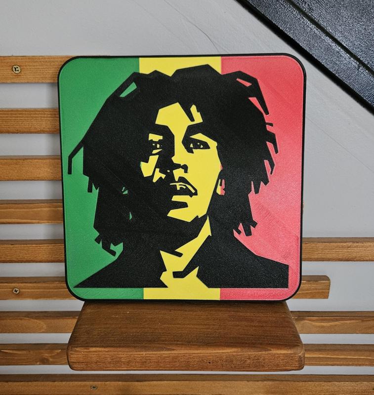 LIGHT BOX BOB MARLEY
