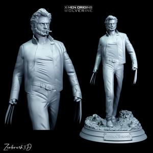 Wolverine - Hugh Jackman - X - MEN 3D PRINTING - STL