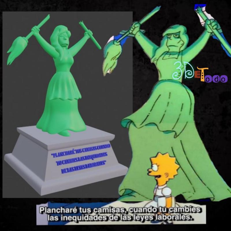 SIMPSON Women's Day Statue