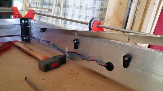 external waste board adjustement R-CNC