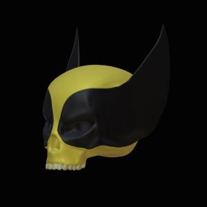 Wolverine skull