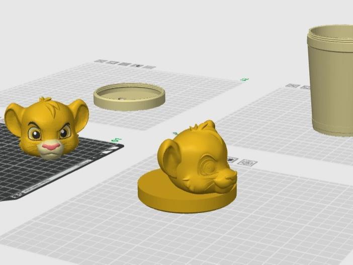 Simba Milkshake Cup The Lion King Disney movie