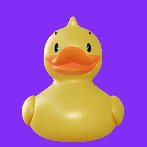 Rubber Duck - Fun 3D Printable Toy
