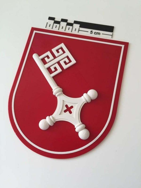 Bremen - Wappen mit Schlüssel - Bremer Schlüssel