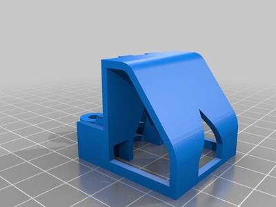 Buffer for wooden track system (remix - male)