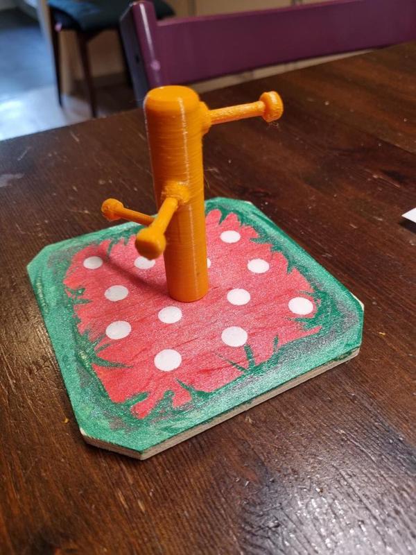 Rodent food dispenser