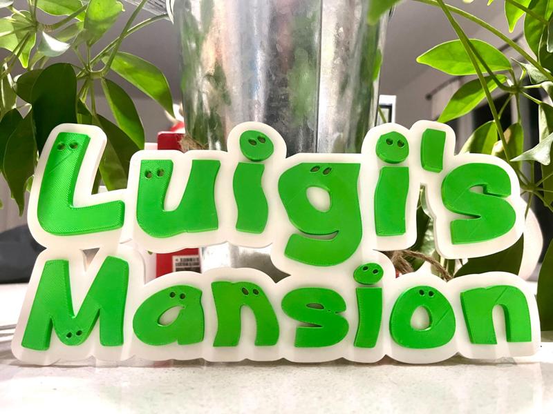 Luigi's Mansion Logo
