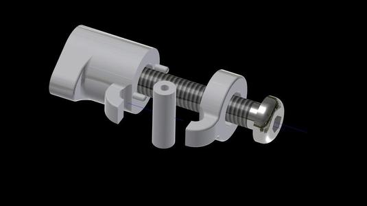 Bicycle pivot guide for hydraulic brake line