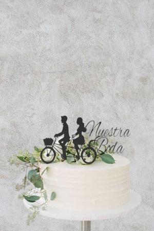 Wedding cake topper.