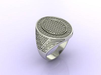 Gents Ring - Mens Ring STL READY FILES  Jewelry Rings For Men