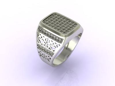 Gents Ring - Mens Ring STL READY FILES  Jewelry Rings For Men