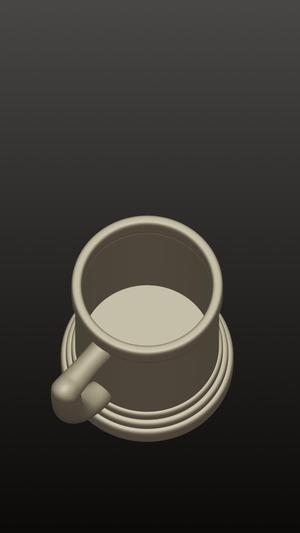 Glass or jug similar to a little noise