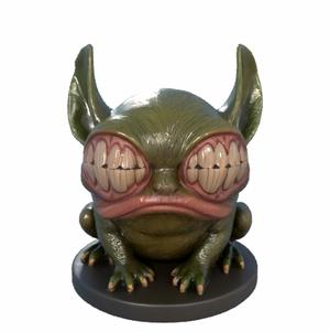 Toothgazer - 3D Printable Creepy Cute Eyetooth Creature