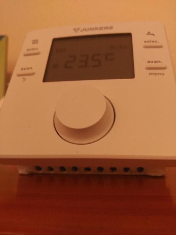 Porta control de caldera Junkers