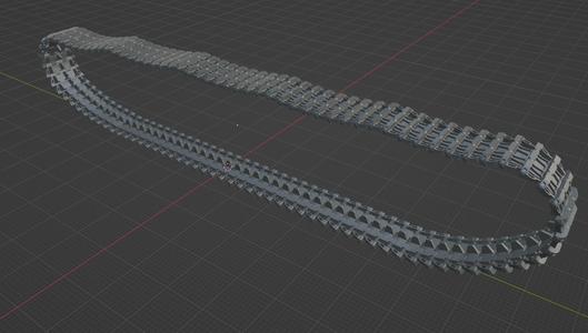 Pz IV type 3 tracks 1/35 scale