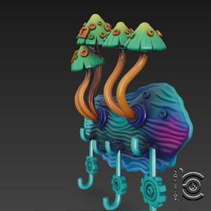 Mushroom Hook - Forest Cottage Edition