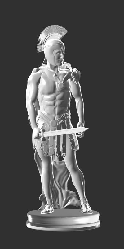 Ares : Greek mythological god of war.