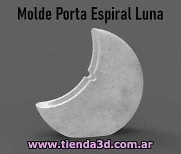 Luna Spiral Holder Mold