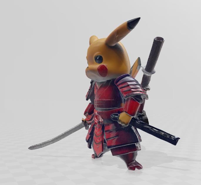 Pikachu Samurai