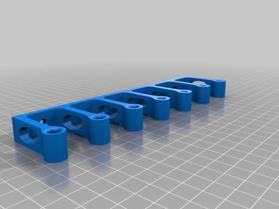 Graduated wall tool holder x6
