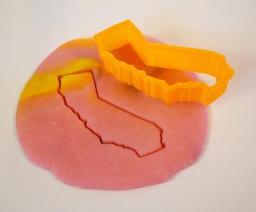 California State Cookie Cutter