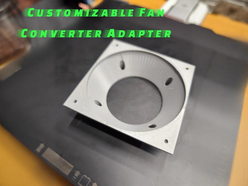 Customizable Fan Converter Adapter