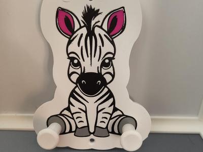 Zebra Coat Hook