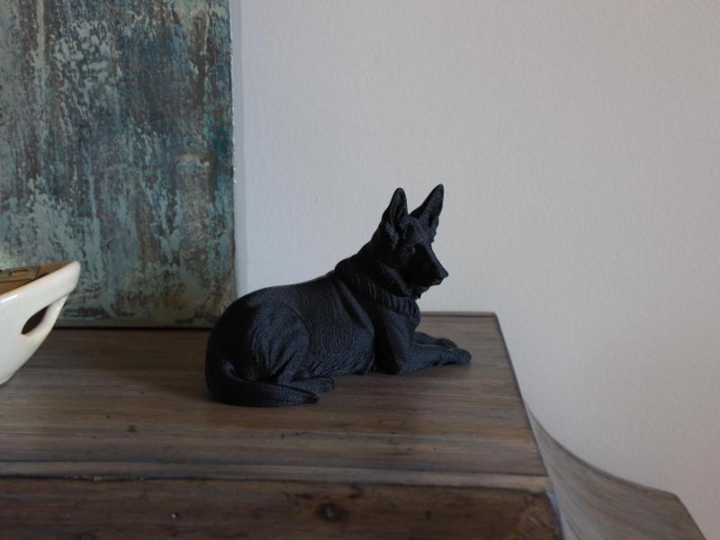 Reimagined Art: German Shepherd