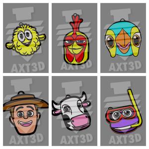 Zenon's Farm Key Ring Pack